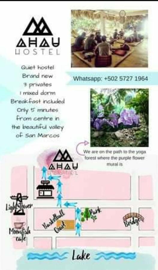سان ماركوس لا لاغونا Hostel Ahau المظهر الخارجي الصورة